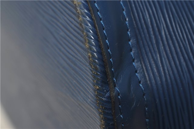 Auth Louis Vuitton Epi Saint Jacques Shopping Shoulder Bag Blue M52265 LV 9731D