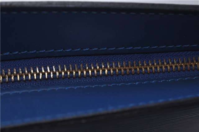 Auth Louis Vuitton Epi Saint Jacques Shopping Shoulder Bag Blue M52265 LV 9731D