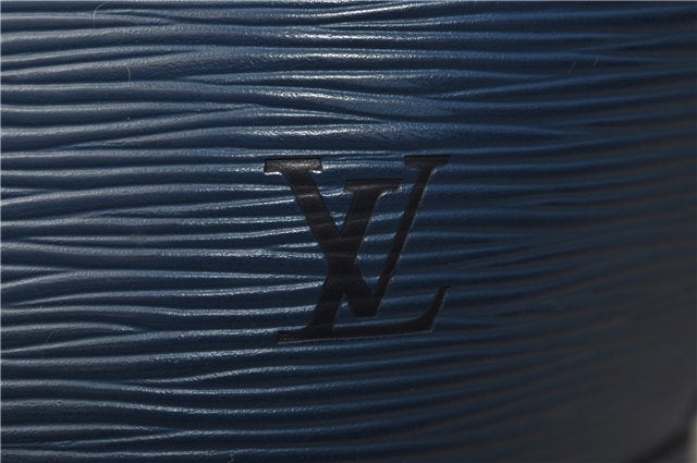 Auth Louis Vuitton Epi Saint Jacques Shopping Shoulder Bag Blue M52265 LV 9731D