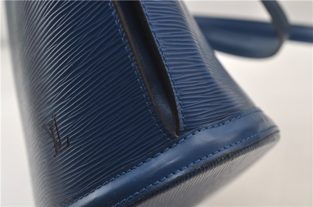 Auth Louis Vuitton Epi Saint Jacques Shopping Shoulder Bag Blue M52265 LV 9731D