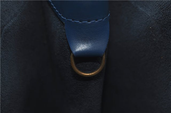 Auth Louis Vuitton Epi Saint Jacques Shopping Shoulder Bag Blue M52265 LV 9731D