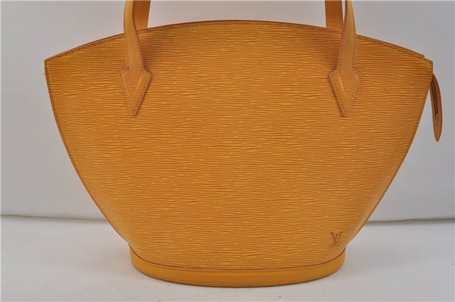 Auth Louis Vuitton Epi Saint Jacques Shopping Shoulder Bag M52269 Yellow 9735D