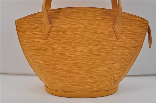 Auth Louis Vuitton Epi Saint Jacques Shopping Shoulder Bag M52269 Yellow 9735D