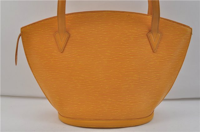 Auth Louis Vuitton Epi Saint Jacques Shopping Shoulder Bag M52269 Yellow 9735D