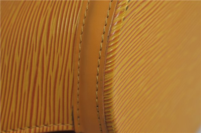 Auth Louis Vuitton Epi Saint Jacques Shopping Shoulder Bag M52269 Yellow 9735D