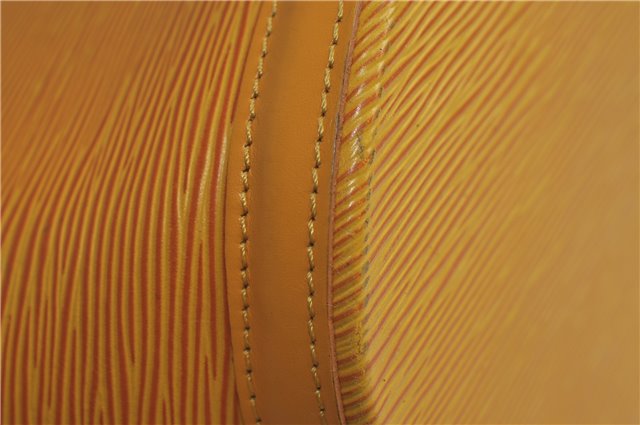 Auth Louis Vuitton Epi Saint Jacques Shopping Shoulder Bag M52269 Yellow 9735D