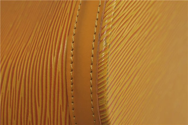 Auth Louis Vuitton Epi Saint Jacques Shopping Shoulder Bag M52269 Yellow 9735D