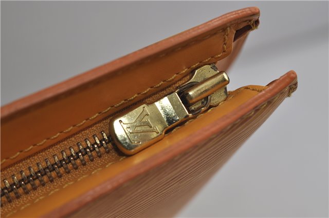 Auth Louis Vuitton Epi Saint Jacques Shopping Shoulder Bag M52269 Yellow 9735D