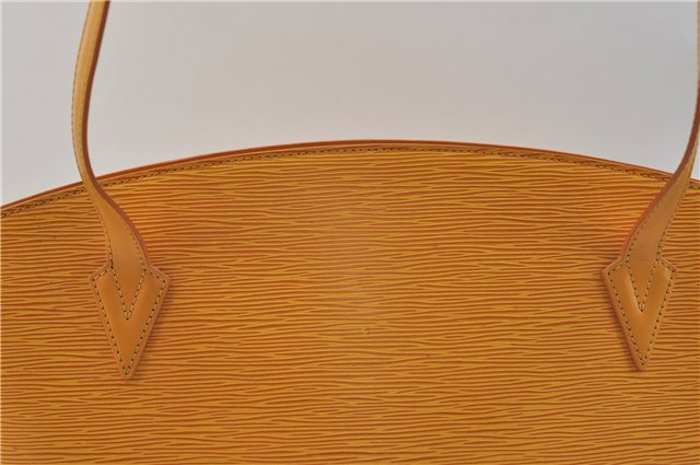 Auth Louis Vuitton Epi Saint Jacques Shopping Shoulder Bag M52269 Yellow 9735D