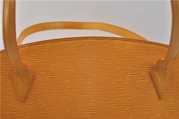 Auth Louis Vuitton Epi Saint Jacques Shopping Shoulder Bag M52269 Yellow 9735D