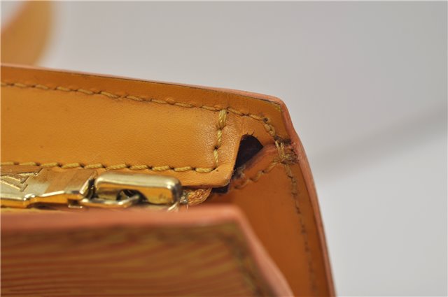 Auth Louis Vuitton Epi Saint Jacques Shopping Shoulder Bag M52269 Yellow 9735D