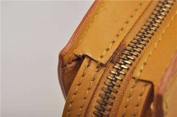 Auth Louis Vuitton Epi Saint Jacques Shopping Shoulder Bag M52269 Yellow 9735D