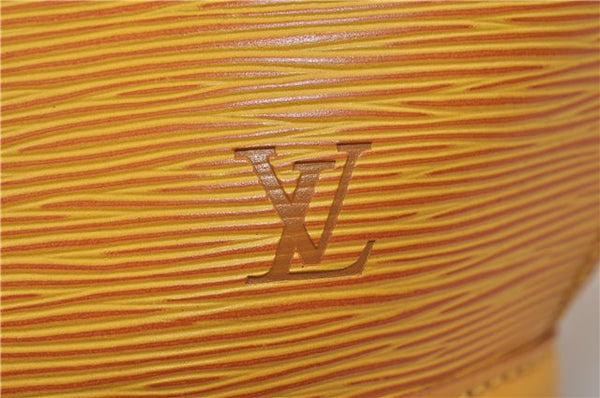 Auth Louis Vuitton Epi Saint Jacques Shopping Shoulder Bag M52269 Yellow 9735D