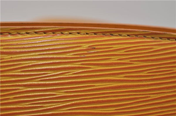 Auth Louis Vuitton Epi Saint Jacques Shopping Shoulder Bag M52269 Yellow 9735D