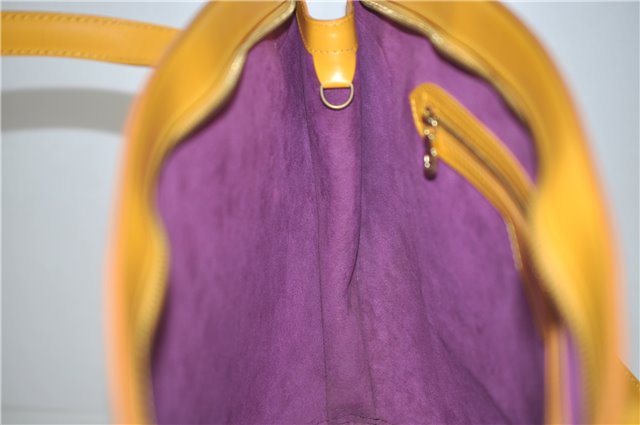 Auth Louis Vuitton Epi Saint Jacques Shopping Shoulder Bag M52269 Yellow 9735D