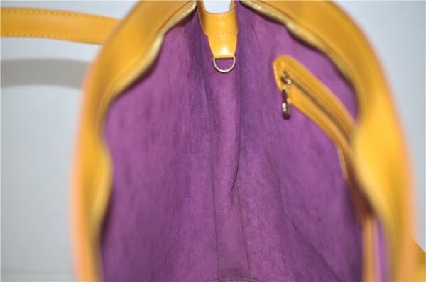 Auth Louis Vuitton Epi Saint Jacques Shopping Shoulder Bag M52269 Yellow 9735D