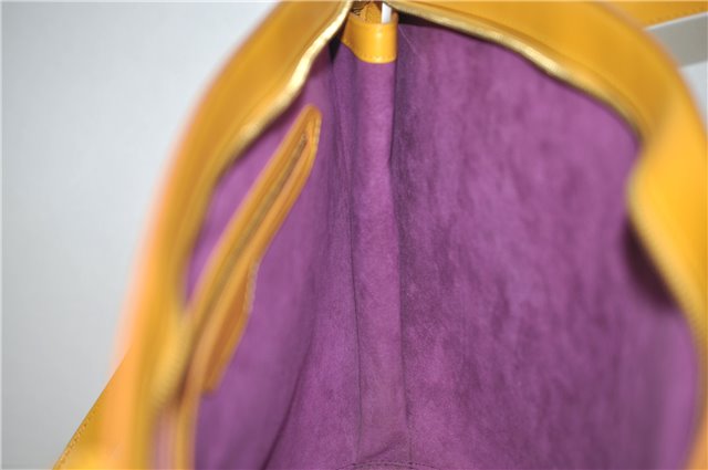 Auth Louis Vuitton Epi Saint Jacques Shopping Shoulder Bag M52269 Yellow 9735D