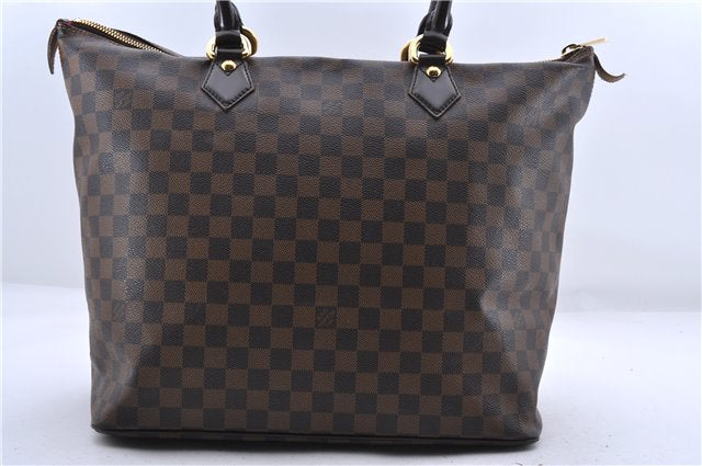 Authentic Louis Vuitton Damier Saleya GM Shoulder Tote Bag N51181 LV 9737C