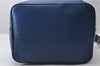 Authentic Louis Vuitton Epi Petit Noe Blue Shoulder Bag M44105 LV 9738C