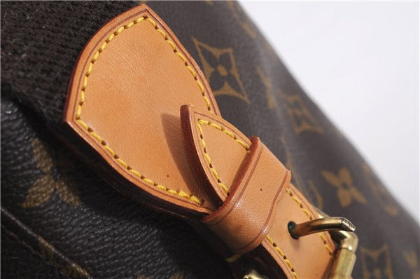 Authentic Louis Vuitton Monogram Montsouris GM Backpack M51135 LV 9739D