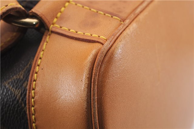 Authentic Louis Vuitton Monogram Montsouris GM Backpack M51135 LV 9739D