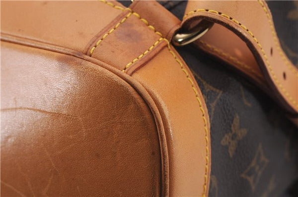 Authentic Louis Vuitton Monogram Montsouris GM Backpack M51135 LV 9739D
