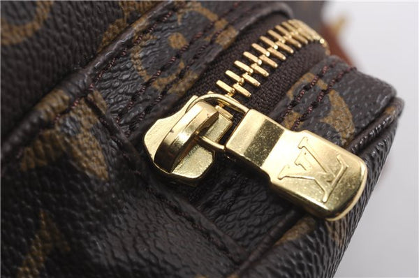 Authentic Louis Vuitton Monogram Montsouris GM Backpack M51135 LV 9739D