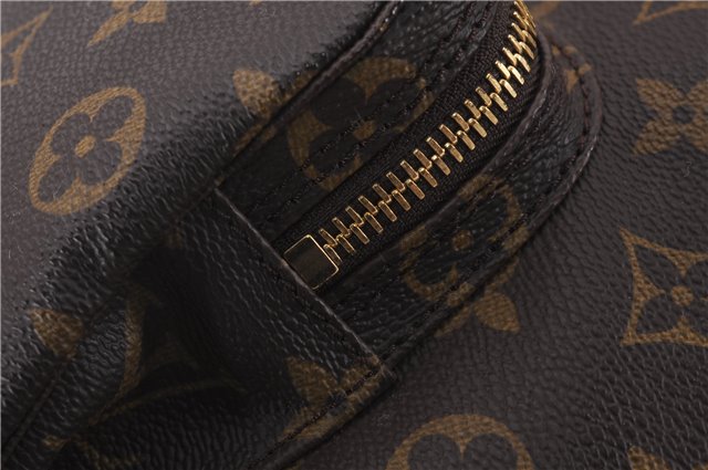 Authentic Louis Vuitton Monogram Montsouris GM Backpack M51135 LV 9739D