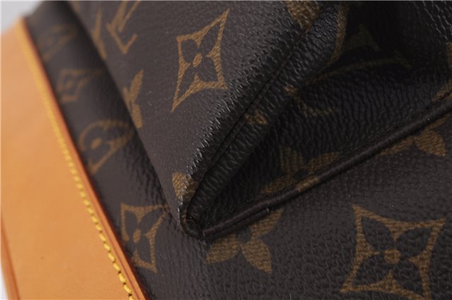 Authentic Louis Vuitton Monogram Montsouris GM Backpack M51135 LV 9739D