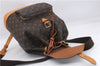 Authentic Louis Vuitton Monogram Montsouris GM Backpack M51135 LV 9739D