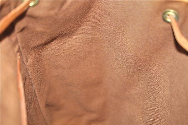 Authentic Louis Vuitton Monogram Montsouris GM Backpack M51135 LV 9739D