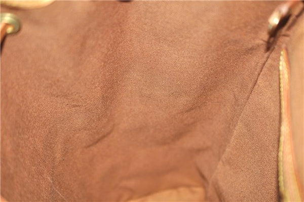 Authentic Louis Vuitton Monogram Montsouris GM Backpack M51135 LV 9739D