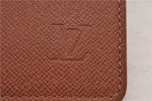 Authentic Louis Vuitton Vintage Pass Case Brown LV 9739F
