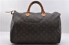 Authentic Louis Vuitton Monogram Speedy 35 Hand Bag M41524 LV 9741C