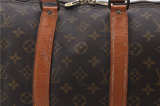 Authentic Louis Vuitton Monogram Keepall 45 Travel Boston Bag M41428 LV 9742D