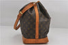 Authentic Louis Vuitton Monogram Noe Shoulder Drawstring Bag M42224 LV 9743E