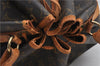 Authentic Louis Vuitton Monogram Noe Shoulder Drawstring Bag M42224 LV 9743E