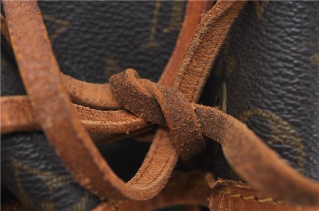 Authentic Louis Vuitton Monogram Noe Shoulder Drawstring Bag M42224 LV 9743E