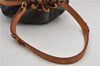 Authentic Louis Vuitton Monogram Noe Shoulder Drawstring Bag M42224 LV 9743E