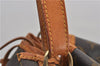 Authentic Louis Vuitton Monogram Noe Shoulder Drawstring Bag M42224 LV 9743E