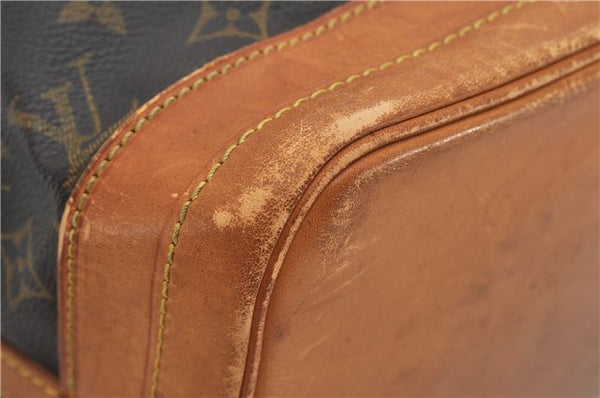 Authentic Louis Vuitton Monogram Noe Shoulder Drawstring Bag M42224 LV 9743E