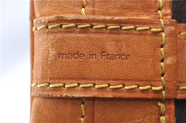 Authentic Louis Vuitton Monogram Noe Shoulder Drawstring Bag M42224 LV 9743E