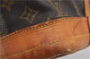 Authentic Louis Vuitton Monogram Noe Shoulder Drawstring Bag M42224 LV 9743E