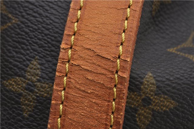 Authentic Louis Vuitton Monogram Noe Shoulder Drawstring Bag M42224 LV 9743E