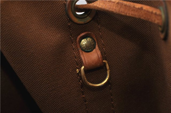 Authentic Louis Vuitton Monogram Noe Shoulder Drawstring Bag M42224 LV 9743E