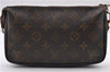 Authentic Louis Vuitton Monogram Pochette Accessoires Pouch M51980 LV 9744C