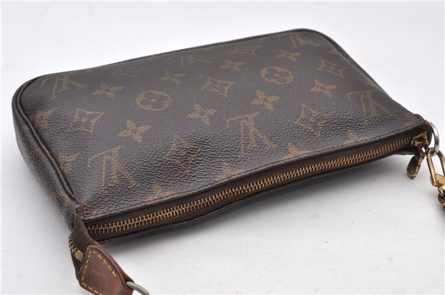 Authentic Louis Vuitton Monogram Pochette Accessoires Pouch M51980 LV 9744C