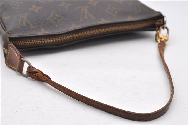 Authentic Louis Vuitton Monogram Pochette Accessoires Pouch M51980 LV 9744C