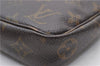 Authentic Louis Vuitton Monogram Pochette Accessoires Pouch M51980 LV 9744C