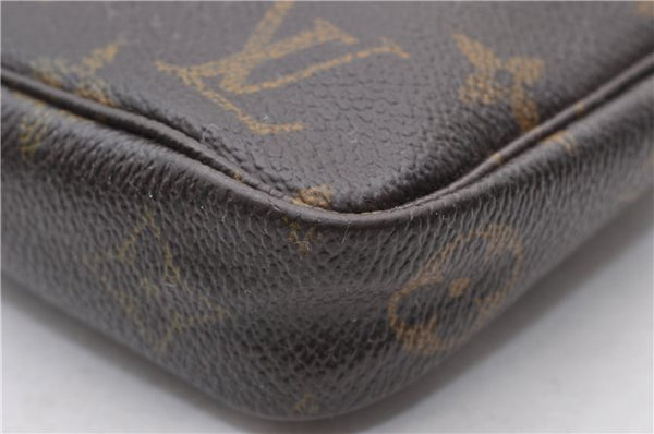 Authentic Louis Vuitton Monogram Pochette Accessoires Pouch M51980 LV 9744C